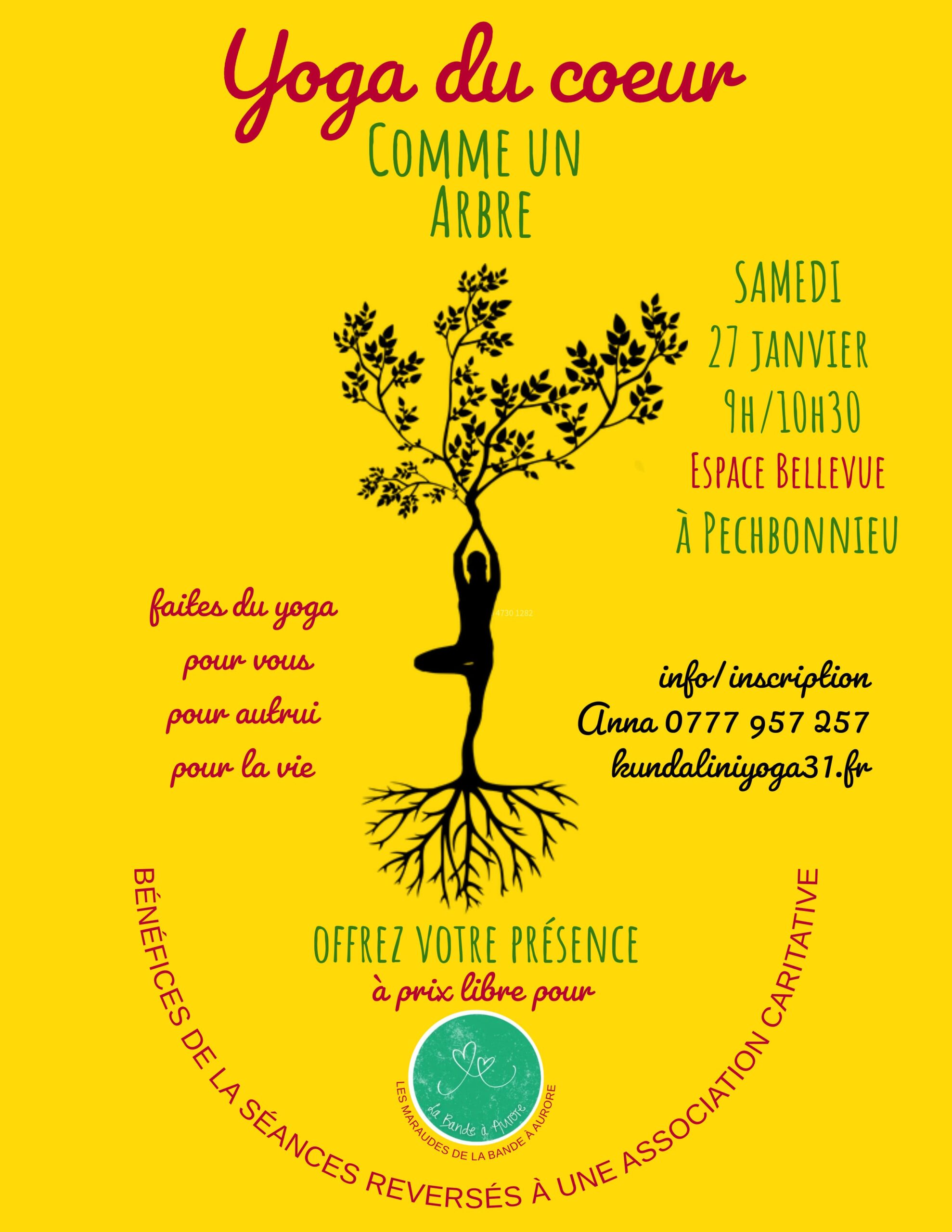 Samedi 27 janvier Yoga du coeur Coteaux21